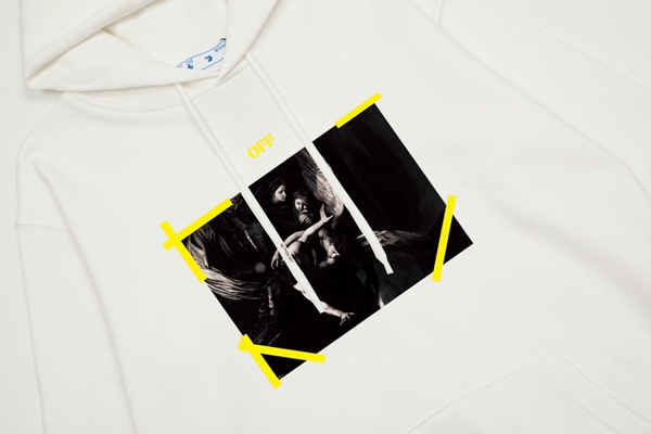 ブランドパーカー素材ディテール